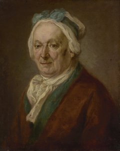 眠そうな男の肖像 作： Johann Georg von Edlinger