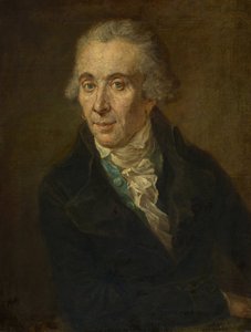 男性の肖像画 作： Johann Georg von Edlinger