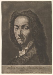 18世紀初頭のジョヴァンニバティスタピアツェッタの肖像。 作： Johann Gottfried Haid
