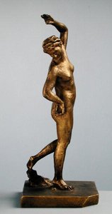 踊り子 作： Johann Gottfried Schadow