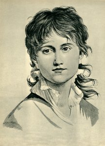 若い女性の頭、1804年、1943年。