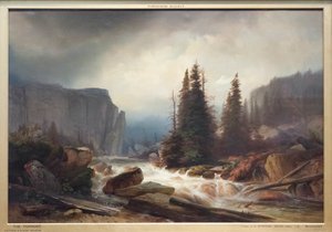 激流 作： Johann Gottfried Steffan