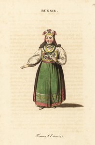 エストニアの人妻 作： Johann Gottlieb Georgi