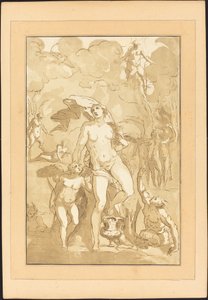 金星 作： Johann Gottlieb Prestel after Jacopo Ligozzi
