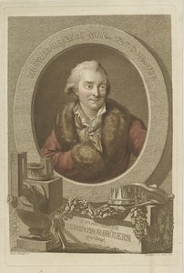 ヨハン・フリードリッヒ・ライネッケの肖像 1745-1787, 1788. 作： Johann Gottlob Seyffert