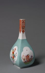 咲瓶、メーカーマイセン磁器工場、ドイツ、1730年頃 作： Johann Gregor Herold