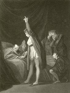 ボーフォート枢機卿の死 作： Johann Heinrich Füssli