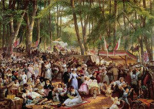 1871年のヴァルトチェスターク 作： Johann Heinrich Hasselhorst