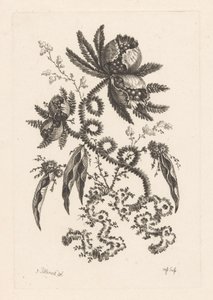果実を持つ花 フルール・バロック（シリーズタイトル） 作： Johann Heinrich  Hess