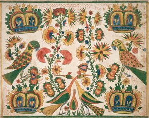1770年から1800年頃のフラクトゥール。 作： Johann Heinrich Otto