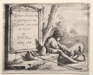 Johann Heinrich Roos Shepherding (シリーズ) 作： Johann Heinrich Roos