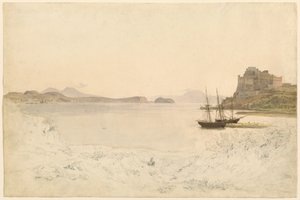 ポッツオーリ湾 作： Johann Heinrich Schilbach