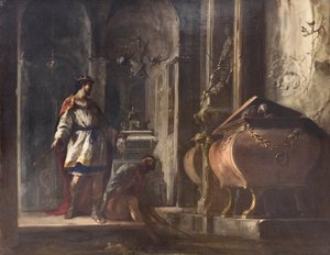 サウルとエンドアの魔女 作： Johann Heinrich Schonfeldt