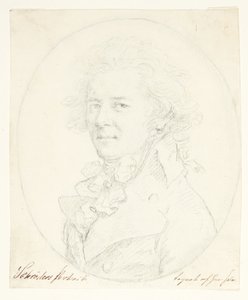 自画像（？） 作： Johann Heinrich Schroder