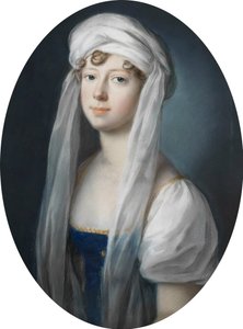ヨハン・ハインリヒ・シュレーダー - 1806年、ザクセ・ヴァイマール＝アイゼナハの世襲王女として、ロシアのマリア・パヴロヴナ・ロマノヴァ大公妃が誕生 作： ヨハン・ハインリッヒ・シュレーダー