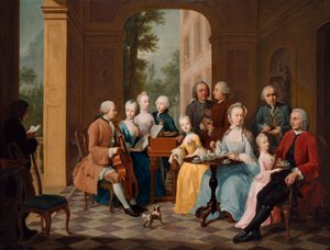 ヨハン・ハインリヒ・ティッシュバイン長老による『ティメルマン家 作： Johann Heinrich Tischbein