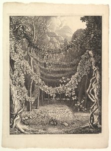 古代からのホメロスの第IV号の口絵、ゲッティンゲン：ハインリッヒディーテ...、1796年頃。 作： Johann Heinrich Wilhelm Tischbein