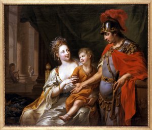 ヘクターズ出発、1776 作： Johann Heinrich Wilhelm Tischbein