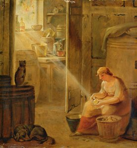 インテリア（ポテト） 作： Johann Heinrich Wilhelm Tischbein