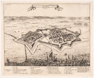 I.K.M クリスティアーノ・クイント・アンノ 1676 によって征服された町とカステル・ランツクロン 作： Johann Husman