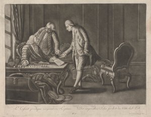 正当性を要求する放蕩息子 作： Johann Jacobus Haid