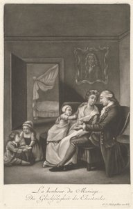 結婚の幸せ 作： Johann Jacobus Haid