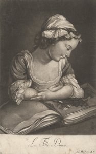甘い女の子 作： Johann Jacobus Haid