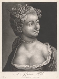 勇敢な少女 作： Johann Jacobus Haid