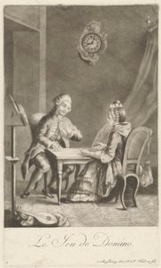 ドミノゲーム 作： Johann Jacobus Haid