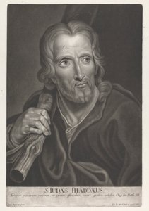 聖ユダサデウス 作： Johann Jacobus Haid
