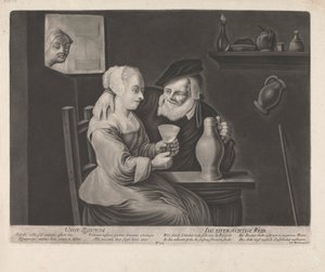 嫉妬深い妻 作： Johann Jacobus Haid