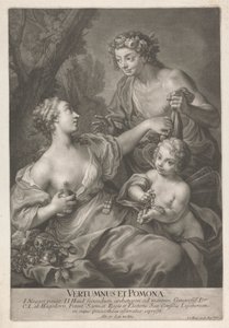 ヴェルタムヌスとポモナ 作： Johann Jacobus Haid