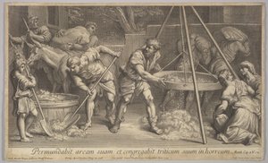 The Wheat & The Chaff、1728年。 作： Johann Jakob Frey the Elder