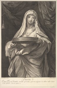 Tuccia, 1720年。 作： Johann Jakob Frey the Elder
