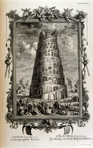 バベルの塔。アタナシウス教会の著作『バベルの塔』の中で、この塔の建設と初期人類の歴史について再現されている。