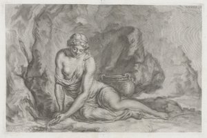 金星 作： Johann Jakob Thourneysen, after Joachim von Sandrart I, after the Antique