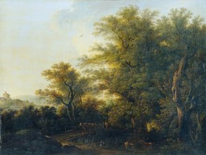森林出力 作： Johann Josef Schindler