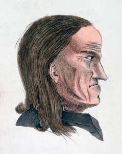 憂鬱な人の顔の特徴、1808