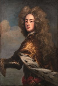 プリンスオブウェールズとしてのジョージII 作： Johann Leonhard Hirschmann