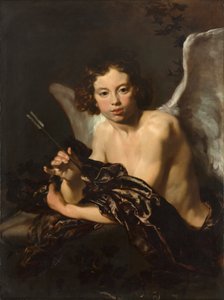 キューピッド（アモール） 1630年頃 油彩・カンヴァス 作： Johann Liss