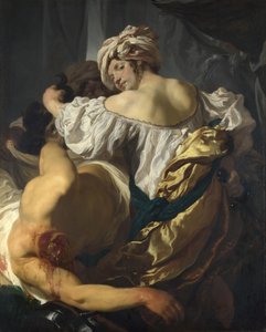 ホロフェルネスのテントのジュディス、c。 1622 作： Johann Liss