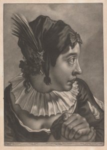 Muotokuva naisesta, jolla on höyhen 作： Johann Lorenz Haid