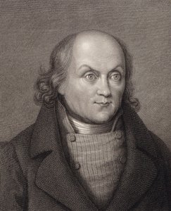 ハンス・ゲオルク・ネーゲリの肖像 1773-1836. 作： Johann Martin Esslinger