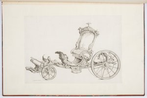 カブリオレのデザイン 作： Johann Michael Hoppenhaupt II