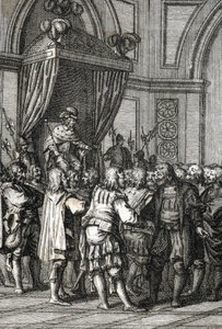 Representação de Guilherme I (ou Guilherme II, Conde da Holanda) (1227-1256) em 1255 (Conde Guilherme II da Holanda Concedendo Privilégios) Gravura de Johann Michael Mettenleiter (1765-1853) 1800 Colecção Particular 作： Johann Michael Mettenleiter