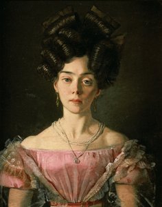 若い女性 作： Johann Michael Neder