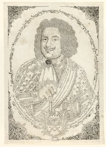 ザクセン選帝侯ヨハン・ゲオルク3世 作： Johann Michael Puchler
