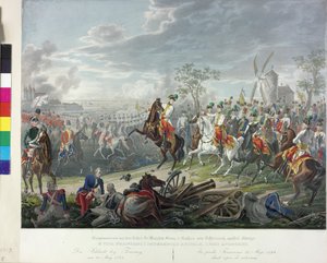 1794年トゥルネジアンの戦い 作： Johann Nepomuk Hoechle