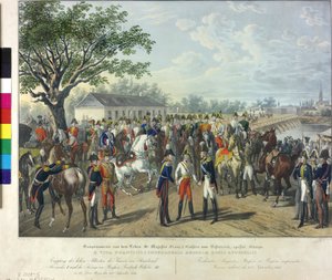 1814年、ウィーンでの同盟国君主のレセプション 作： Johann Nepomuk Hoechle