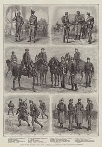 オーストリアハンガリー帝国の大陸、ホンヴェド、またはハンガリーLandwehrの軍隊 作： Johann Nepomuk Schonberg